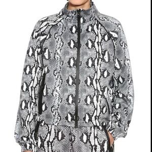 Adam‎ Selman Sport Python Print Zip Jacket